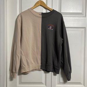 Double colored sweatshirt